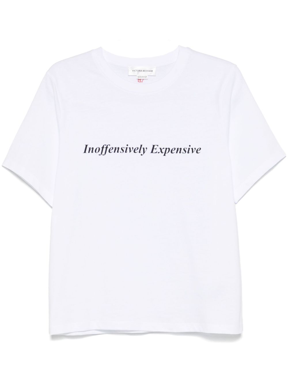 1125JTS006356AWHITE INOFFENSIVELY EXPENSIVE 티셔츠
